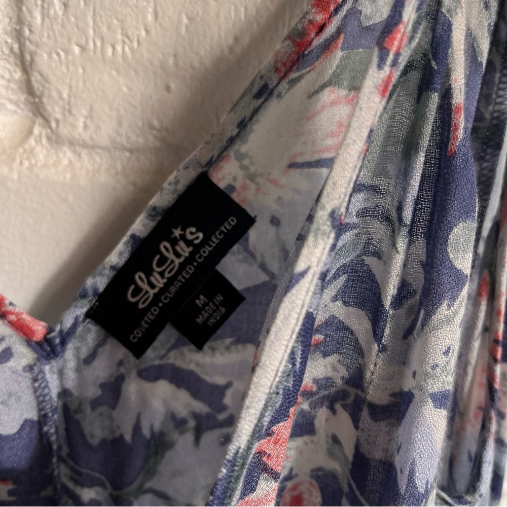 Never worn Lulus For Always Floral Dress - Picture 9 of 16